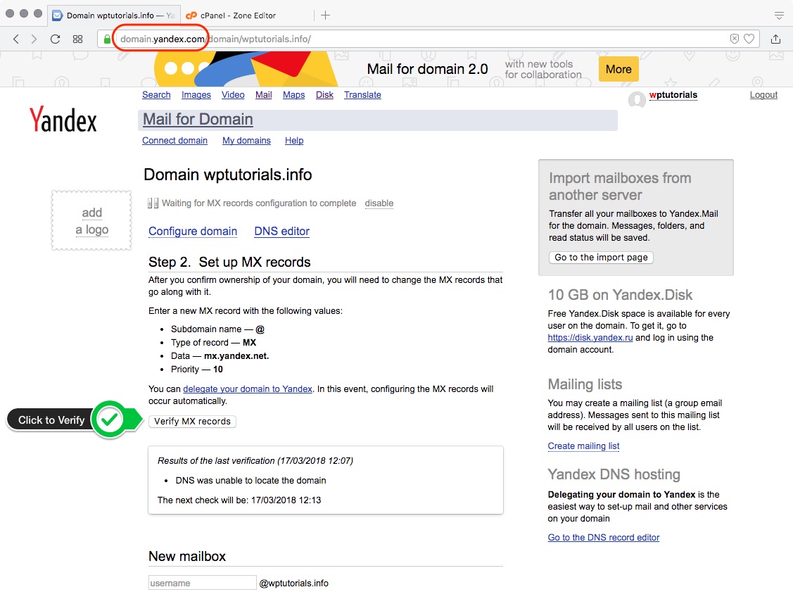 Verify MX Records Verify MX Records